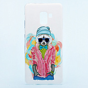 Чехол-накладка - SC132 для "Samsung SM-A730 Galaxy A8 Plus 2018" (детская серия) (006) ..