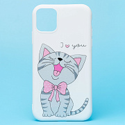 Чехол-накладка - SC302 для "Apple iPhone 11" (004) (white)