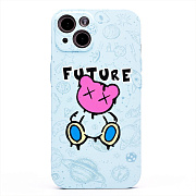 Чехол-накладка Luxo Creative для "Apple iPhone 13" (104) (blue)