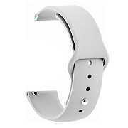 Ремешок - WB34 Sport Band силикон на кнопке Универсальный 20мм (beige)