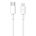 Кабель Type-C - Apple lightning SKYDOLPHIN S57L  100см 3A  (white)