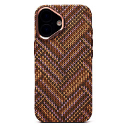 Чехол-накладка Luxo Creative PC для "Apple iPhone 17" (146 ) (brown/beige) (243441)