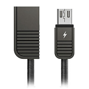 Кабель USB - micro USB Remax RC-088m Linyo series 10,5W 100см 2,1A  (black)