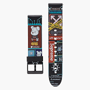 Ремешок - WB01 Универсальный 20мм силикон (007) (black)