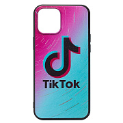 Чехол-накладка - SC220 для "Apple iPhone 12 Pro Max" (001) (pink/turquoise)