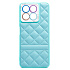 Чехол-накладка - SC318 экокожа для "Honor X8a" (light blue)