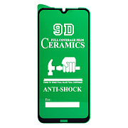 Защитное стекло Full Screen - 2,5D Ceramics для "Xiaomi Redmi Note 8T" (тех. уп) (black)