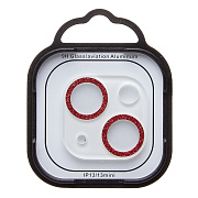 Защитное стекло для камеры - СG06 для "Apple iPhone 13/13 mini" (red)