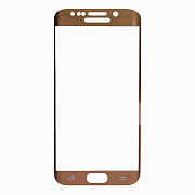 Защитное стекло Full Screen Activ Clean Line 3D для "Samsung SM-G925 Galaxy S6 Edge" (gold)