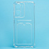 Чехол-накладка - SC276 с картхолдером для "Xiaomi Redmi 15A 5G" (transparent)