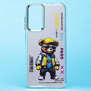 Чехол-накладка - PC092 для "Samsung Galaxy A15 5G" (мишка) (transparent)