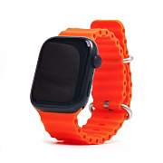 Ремешок - ApW26 Ocean Band Apple Watch 42/44/45/49 mm силикон (orange)