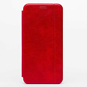 Чехол-книжка - BC002 для "Samsung SM-A215 Galaxy A21" (red) откр.вбок