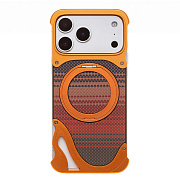 Чехол-накладка - SMZ06 SafeMag для "Apple iPhone 17 Pro Max" (orange)
