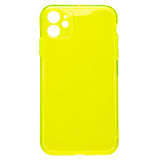 Чехол-накладка - SC344 для "Apple iPhone 11" (transparent/yellow) (232061)