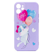 Чехол-накладка - SC246 для "Apple iPhone 12 mini" (005) (lavender)