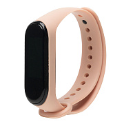 Ремешок - WB13 Xiaomi Mi Band 3/Mi Band 4 силикон на кнопке (регулируемый) (peach)