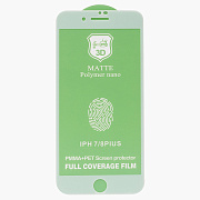 Защитное стекло Full Screen RORI 2,5D Ceramics для "Apple iPhone 7 Plus/iPhone 8 Plus" матовая (white)