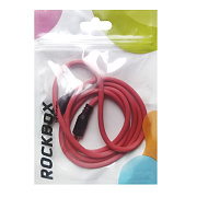 Кабель AUX (папа-папа) RockBox RC-MM3  100см   (red)