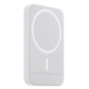 Внешний аккумулятор - SafeMag 5000mAh Lightning/SafeMag (white)