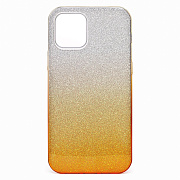 Чехол-накладка - SC097 Gradient для "Apple iPhone 12 Pro Max" (gold/silver)