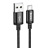 Кабель USB - micro USB Hoco X89 Wind 12W 100см 2,4A  (black)