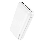 Внешний аккумулятор Borofone BJ27A 20000mAh Micro/Type-C/USB*2 (white)