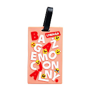 Брелок-бирка для багажа - рюкзака детская Luggage Tag (peach) (021)