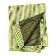 Полотенце для фитнеса - из микрофибры 30x100 см (green) (тех.уп.)