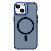Чехол-накладка - SM026 SafeMag для "Apple iPhone 13/iPhone 14" (dark blue)