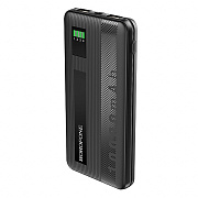 Внешний аккумулятор Borofone BT32 10000mAh Micro/Type-C/USB*2 (black)