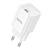 Адаптер Сетевой Hoco C148A Charm PD Type-C 30W (white)