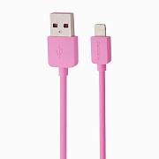 Кабель USB - Apple lightning Remax Replica RC-006i  100см 2,1A  (pink)