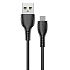 Кабель USB - micro USB Borofone BX51 12W 100см 2,4A  (black)