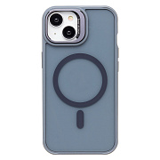 Чехол-накладка - SM026 SafeMag для "Apple iPhone 13/iPhone 14" (gray)