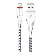 Кабель USB - Apple lightning Borofone BX25 Powerful 12W 100см 2,4A  (white)