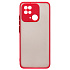Чехол-накладка - PC041 для "Xiaomi Redmi 10C" (red/black)