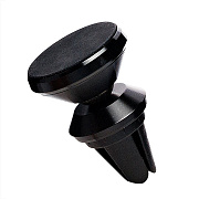 Держатель автомобильный - магнитный UN02 в дефлектор (black)