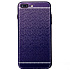 Чехол-накладка - имитация кожи для "Apple iPhone 7 Plus/iPhone 8 Plus" (violet) ..