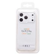 Чехол-накладка - SC Clear Case для "Apple iPhone 17 Pro" с закрытой камерой (transparent)