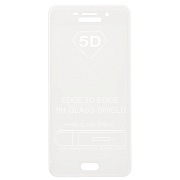 Защитное стекло Full Screen Glass 2,5D, прозрачное для "Samsung SM-A710 Galaxy A7 2016" (white) (white)