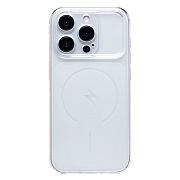 Чехол-накладка - SC350 для "Apple iPhone 15 Pro" (прозрачный)
