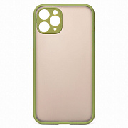 Чехол-накладка - PC041 для "Apple iPhone 11 Pro" (green/black)