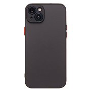 Чехол-накладка - PC041 для "Apple iPhone 15 Plus" (black/black)