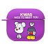 Чехол Luxo Creative для "Apple AirPods (3-го поколения)" (86) (violet) (231006)