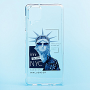 Чехол-накладка - SC226 для "Samsung SM-A125 Galaxy A12" (002) (прозрачный)