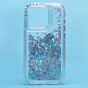 Чехол-накладка - SC333 для "Apple iPhone 14 Pro" (silver)