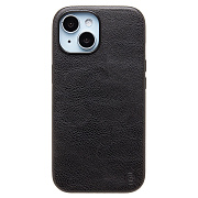 Чехол-накладка Cellis SM031 SafeMag для "Apple iPhone 15" экокожа (black)