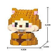 Конструктор - Белка (brown)