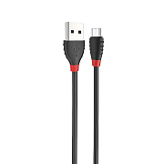 Кабель USB - micro USB Hoco X27 Excellent 12W 120см 2,4A  (black)